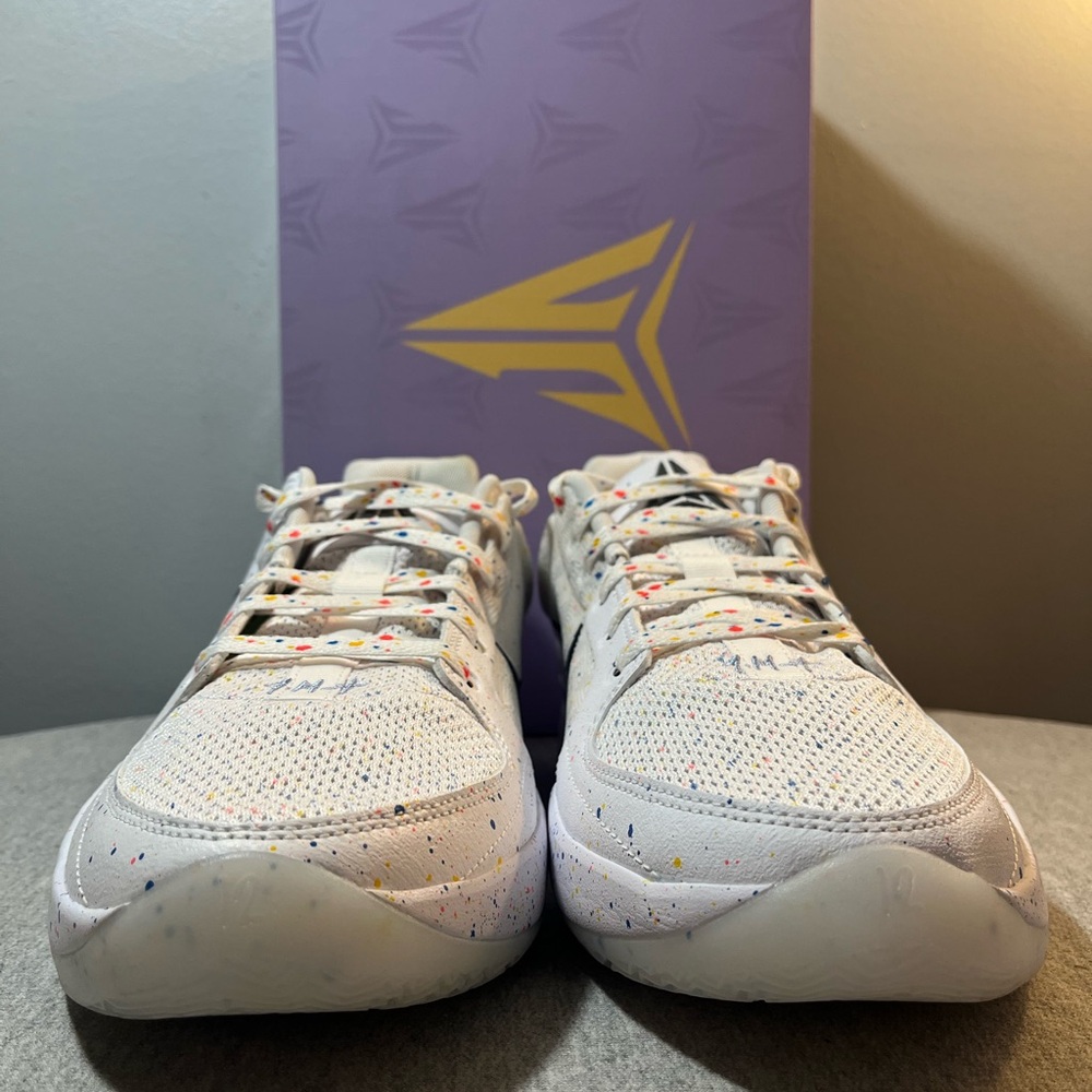 NIKE JA 2 PER White University Blue Basketball Men's Shoe Size 10.5 IF1606-100 - Picture 3 of 10